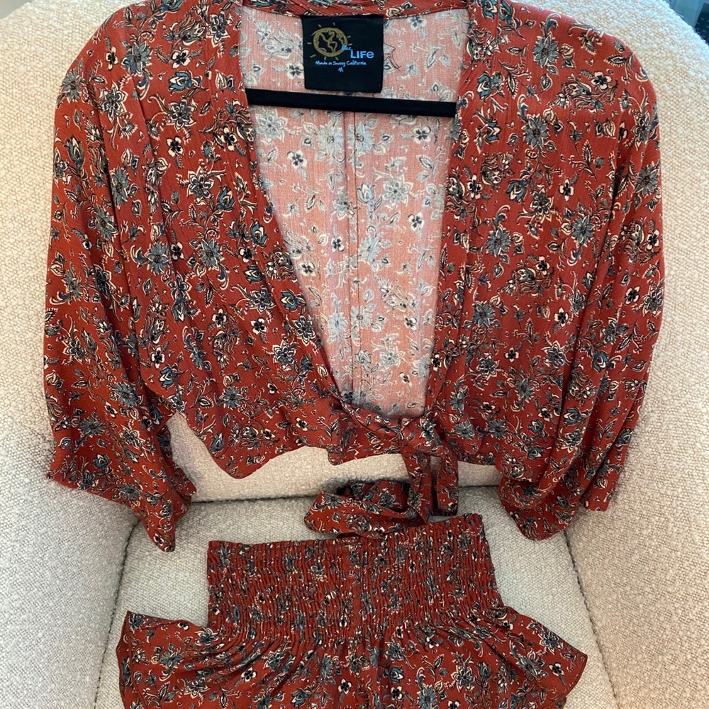 Planet Blue Two-Piece